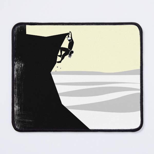 Item preview, Rock Climber - black design  - for Sport Climbing designed and sold by Mindful-Designs.