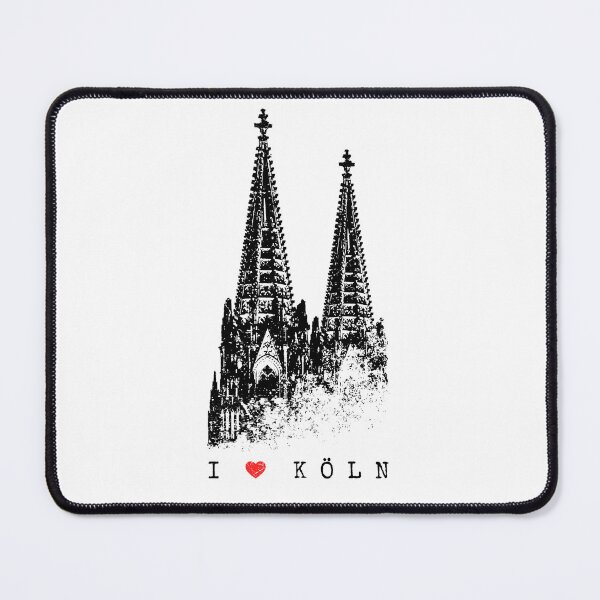 Item preview, I Love Cologne Cathedral Vintage Silhouette Köln German Skyline designed and sold by EDcreations.