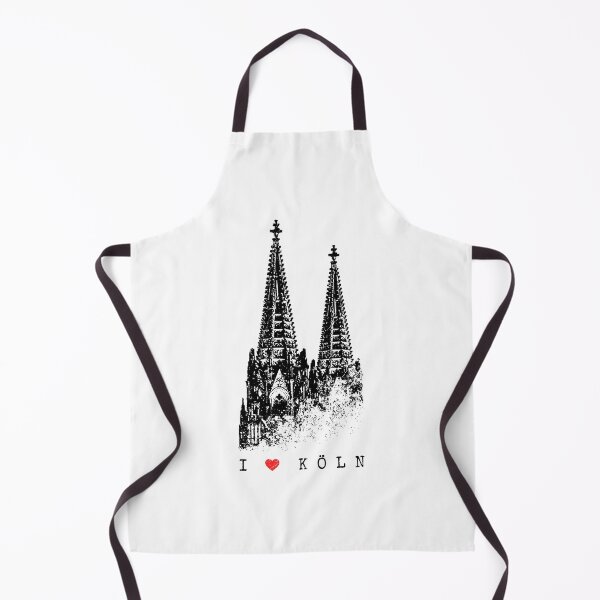 Item preview, I Love Cologne Cathedral Vintage Silhouette Köln German Skyline designed and sold by EDcreations.