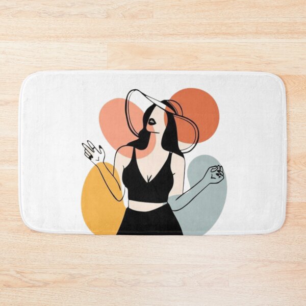 Item preview, Minimalistic fashion girl potrait designed and sold by Tarun Bisht.
