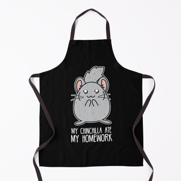 Item preview, My chinchilla ate my homework | Cute chinchilla designed and sold by crazycollective.