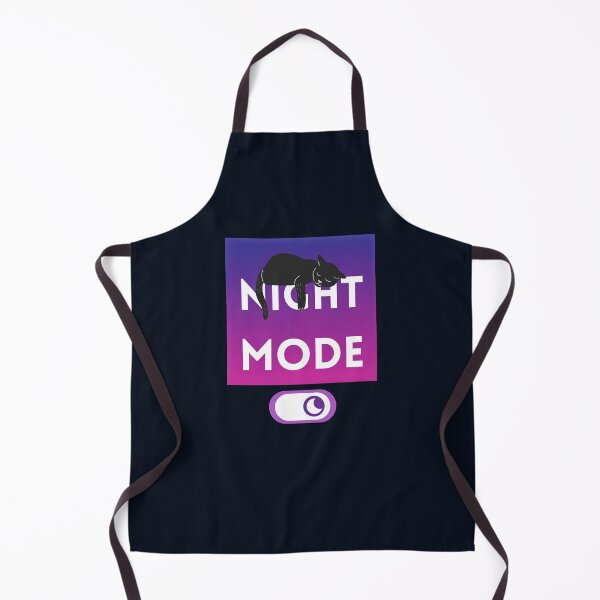 Item preview, Night Mode, Sleeping Cute Black Cat designed and sold by quinellie.