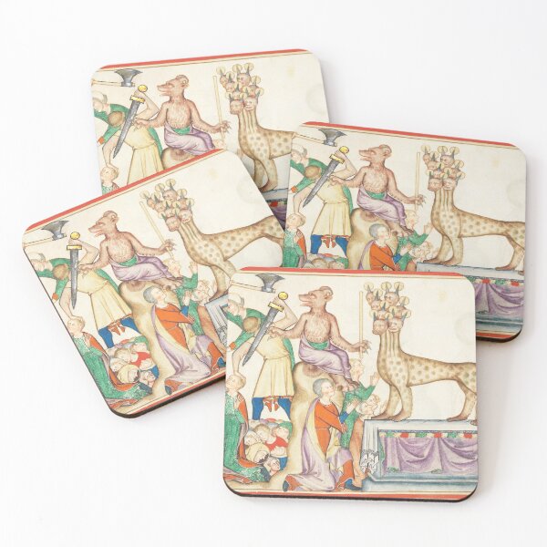 Item preview, Medieval demons vintage art designed and sold by Vintage Designs +.