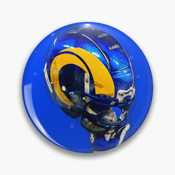 Vintage LA RAMS NFL Helmet Football Pin Enamel Pin Pinback 
