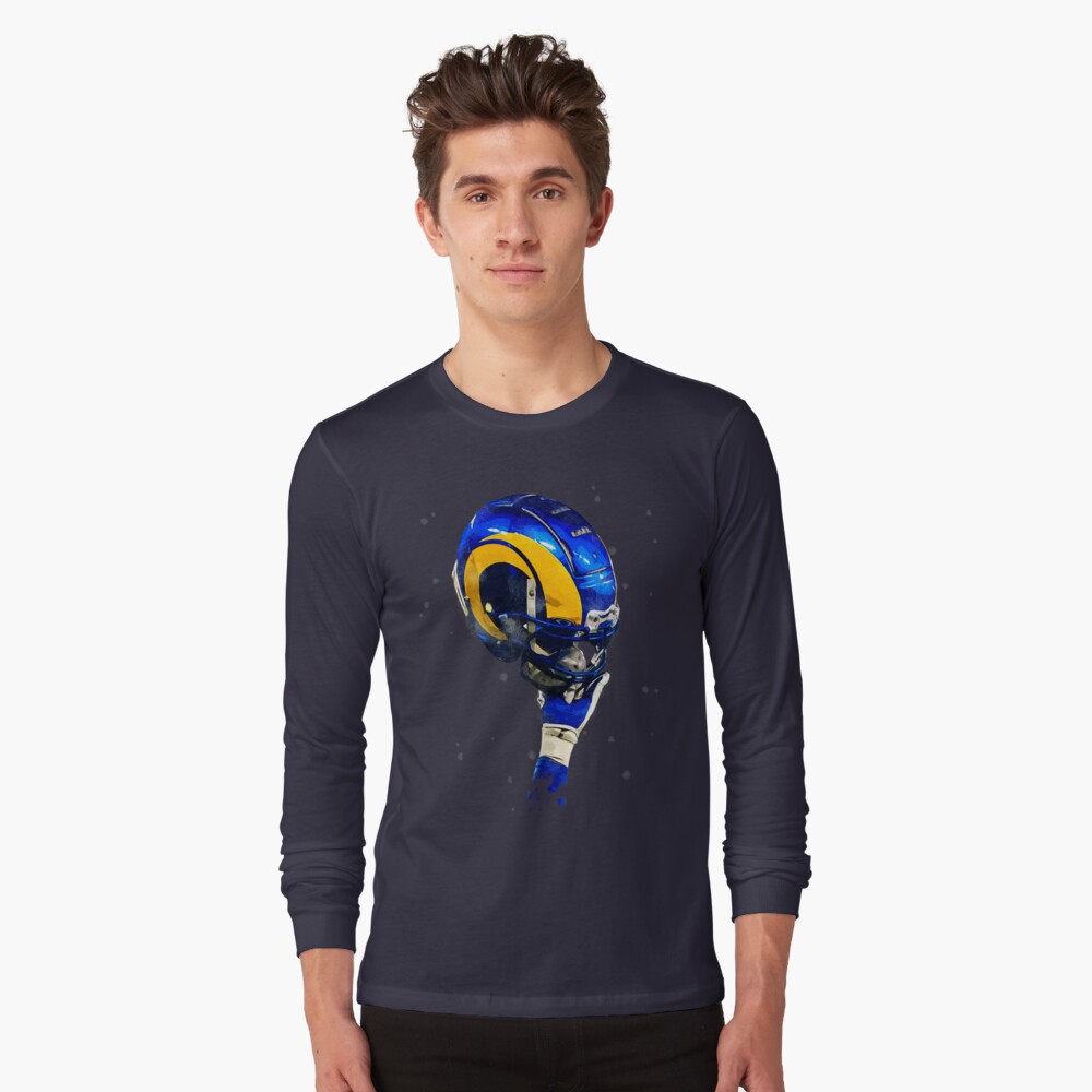 Rams helmet on high Art Board Print by elcarnero