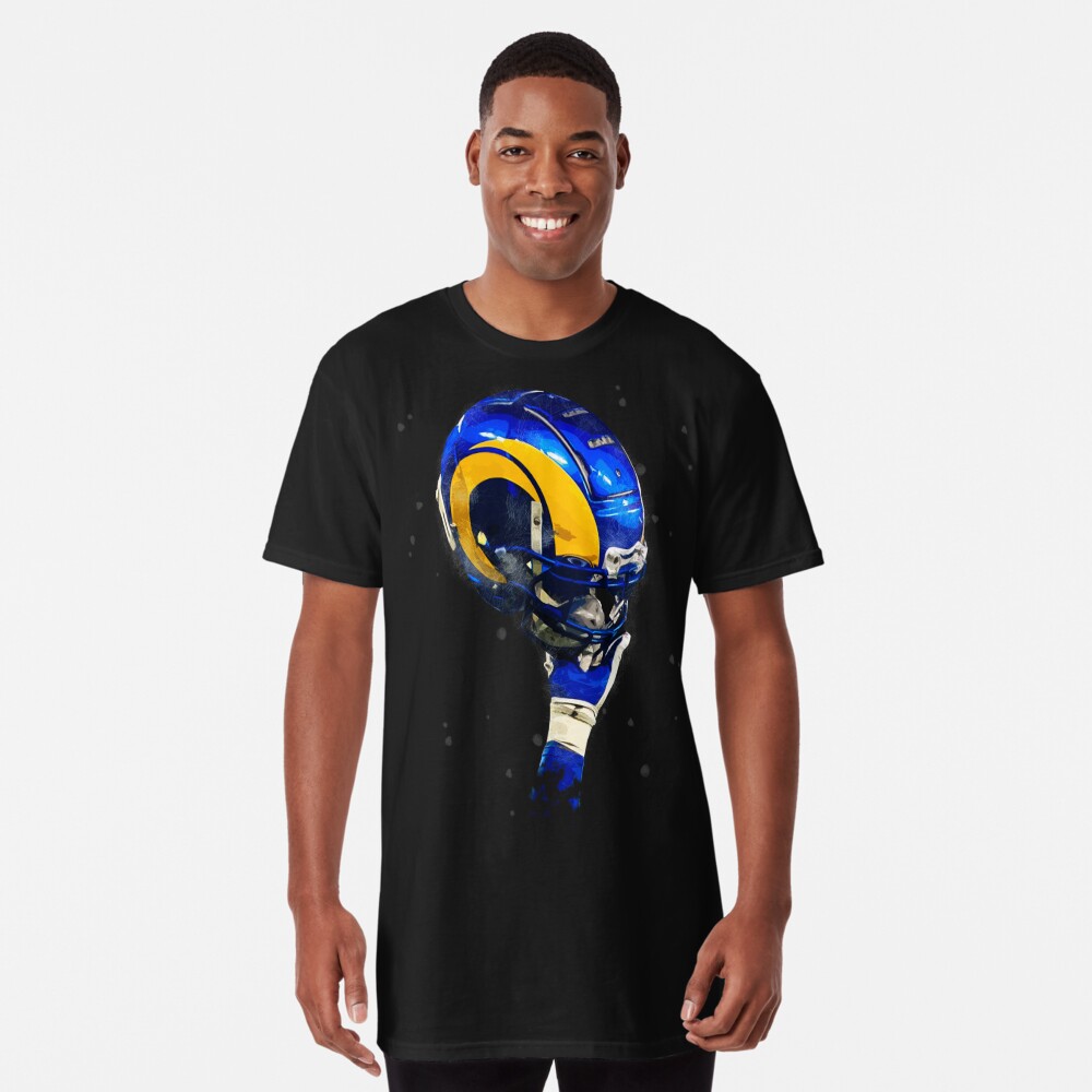 Rams helmet on high Art Board Print by elcarnero