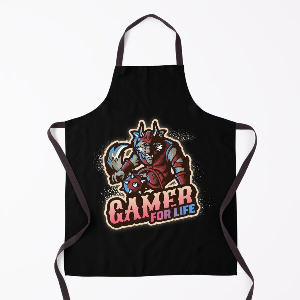Item preview, Gamer for Life with Lethal Anthropomorphized Wolf designed and sold by PRIVARSHU.