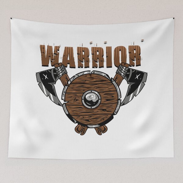 Item preview, Viking warrior shield and axe designed and sold by Slavic1991.