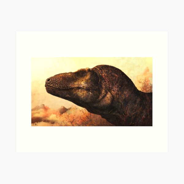 Item preview, Tyrannosaurus portrait (2021) designed and sold by MarkWitton.
