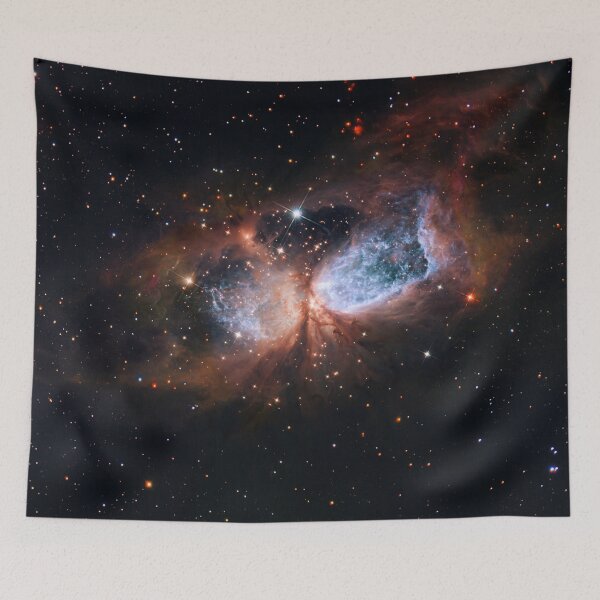 Item preview, Star-forming region S 106 - Hubble/Subaru composite image (constellation of Cygnus) designed and sold by Raureif.
