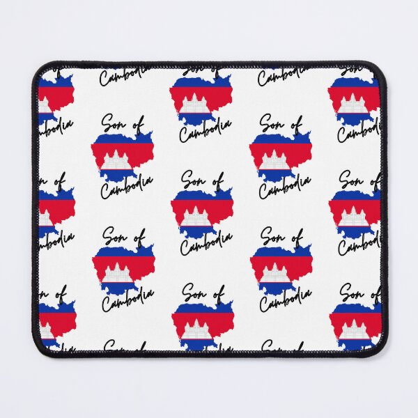 Item preview, Son of Cambodia Map Flag designed and sold by NovawayDirect.
