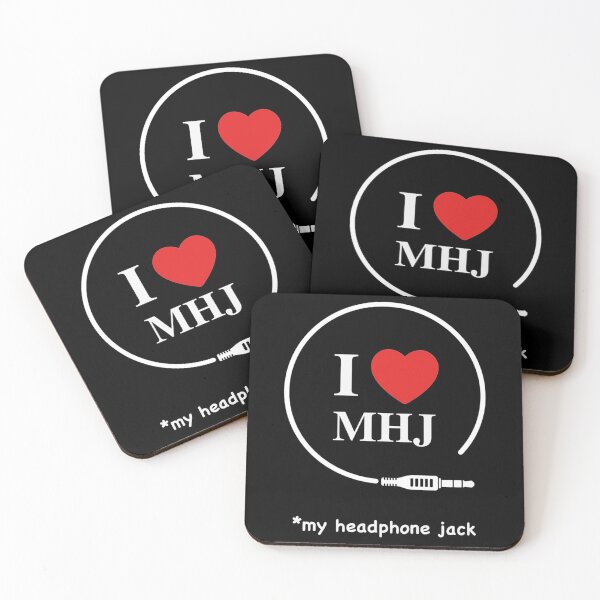 Item preview, I LOVE my Headphone Jack Tri-blend  designed and sold by microBacts.