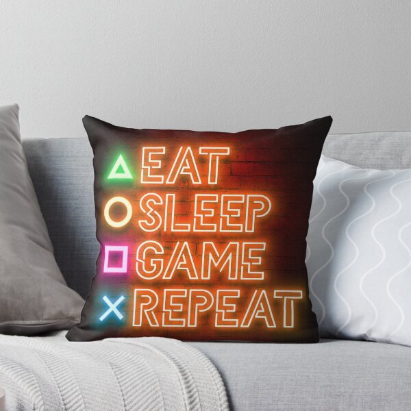 Item preview, Eat Sleep Game Repeat designed and sold by MoodExtra.
