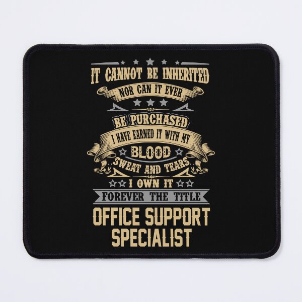 Item preview, Office Support Specialist T Shirt - Forever The Title Job Gift Item Tee designed and sold by celiagomez456.