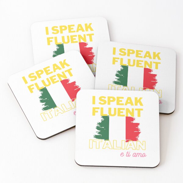 Item preview, I Speak Fluent Italian designed and sold by ShopClic.
