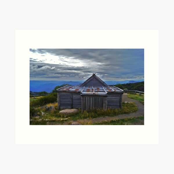 Item preview, Craig's Hut - Side Mountain View designed and sold by jessfleming.