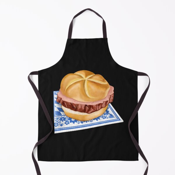 Item preview, Bavarian meat loaf bread roll on napkin   designed and sold by Pzakiya.
