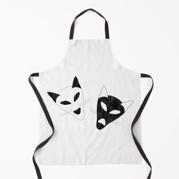 Item preview, Drama Cat Masks - white design - for Theater designed and sold by Mindful-Designs.