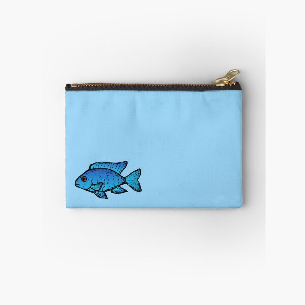 Item preview, Blue peacock cichlid - freshwater aquarium fish designed and sold by DigitalShards.