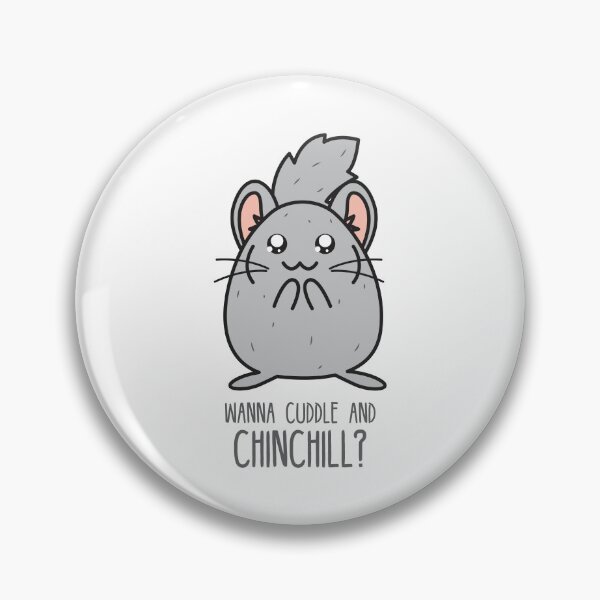 Item preview, You wanna cuddle and chinchill? | Cute chinchilla  designed and sold by crazycollective.