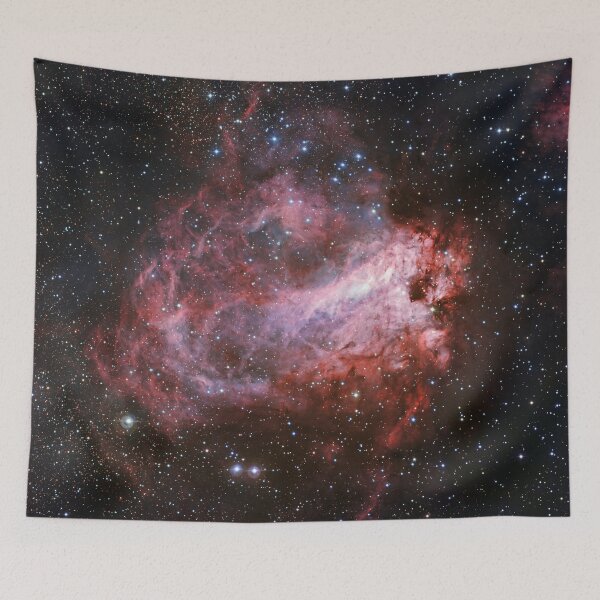 Item preview, Omega Nebula (M17, NGC 6618) - The star formation region in the constellation of Sagittarius designed and sold by Raureif.