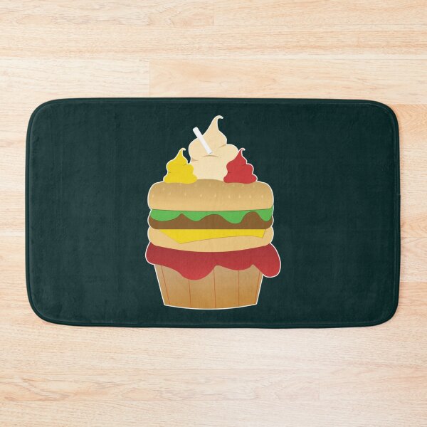 Item preview, Burger cupcake   designed and sold by Pzakiya.