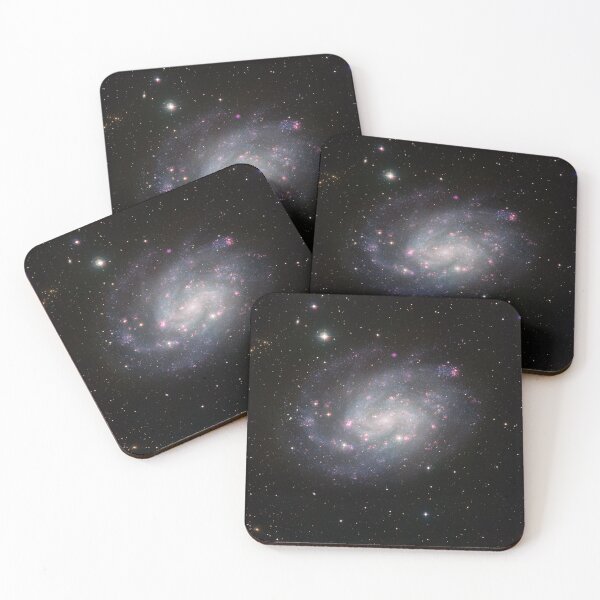 Artikelvorschau, Ansicht der südlichen Spiralgalaxie NGC 300 entworfen und verkauft von Raureif.
