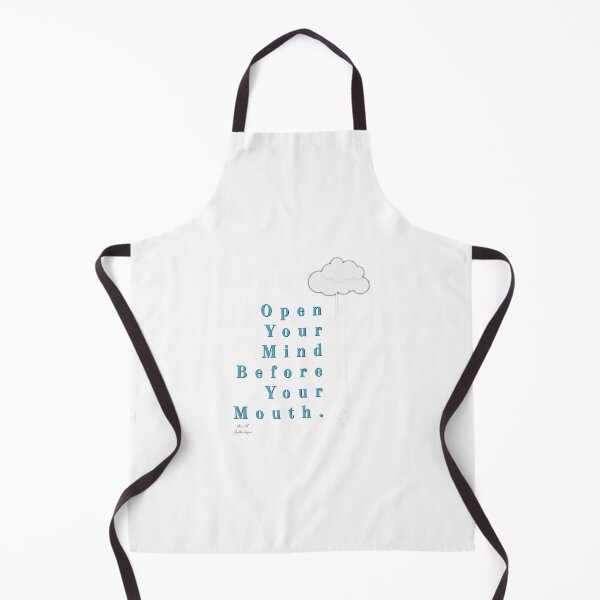 Item preview, Open your mind before your mouth.Cloud designed and sold by AlA2 3MER.