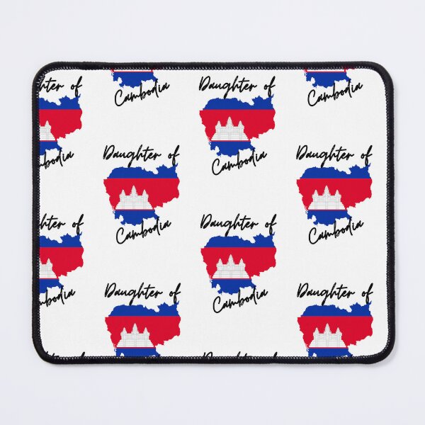 Item preview, Daughter of Cambodia Map Flag designed and sold by NovawayDirect.