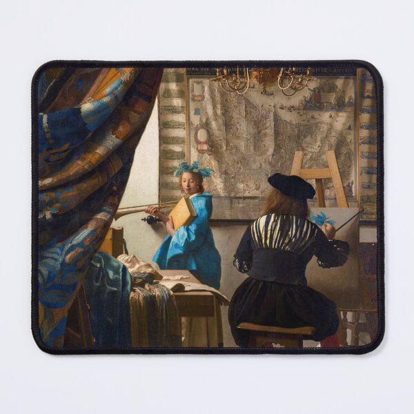 Item preview, The Art of Painting by Vermeer designed and sold by TheSoulOfArt.