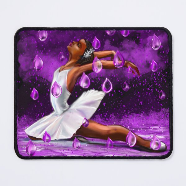 Item preview, African American Ballerina dancing - brown skin black woman ballerina ballet - love dance designed and sold by Artonmytee.