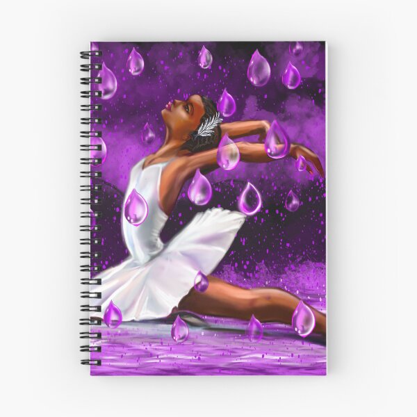 Item preview, African American Ballerina dancing -  brown skin black woman ballerina ballet - love dance designed and sold by Artonmytee.