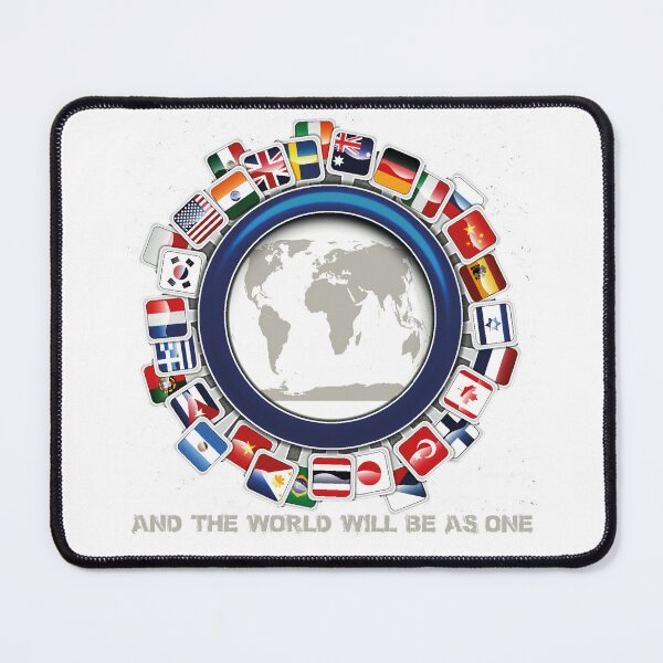 Item preview, And the World will be as one designed and sold by NiceShirtY.