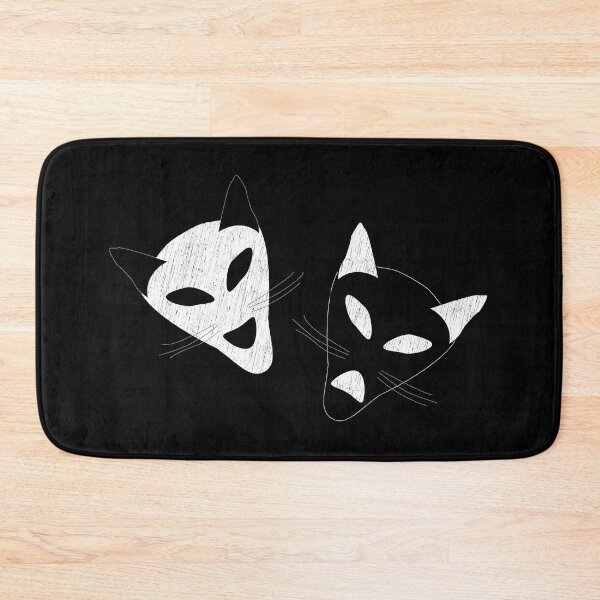 Item preview, Drama Cat Masks - dark design - for Theater designed and sold by Mindful-Designs.