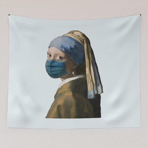 Item preview, masked girl   designed and sold by YoloApparelShop.