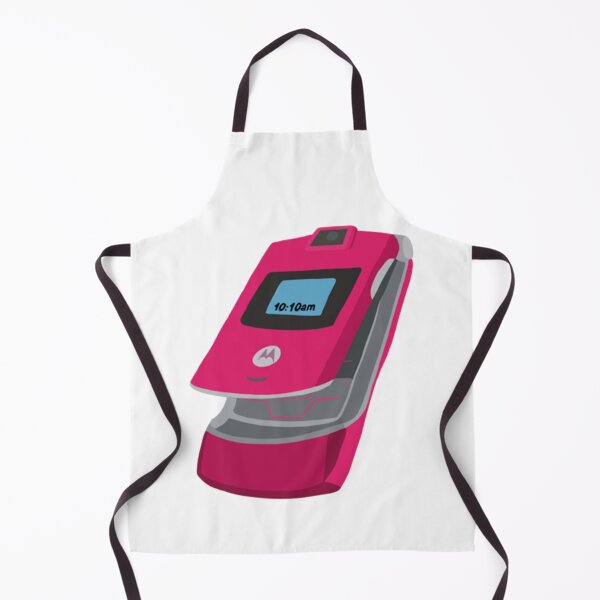Item preview, Y2K Pink Motorola Razr Drawing designed and sold by microBacts.
