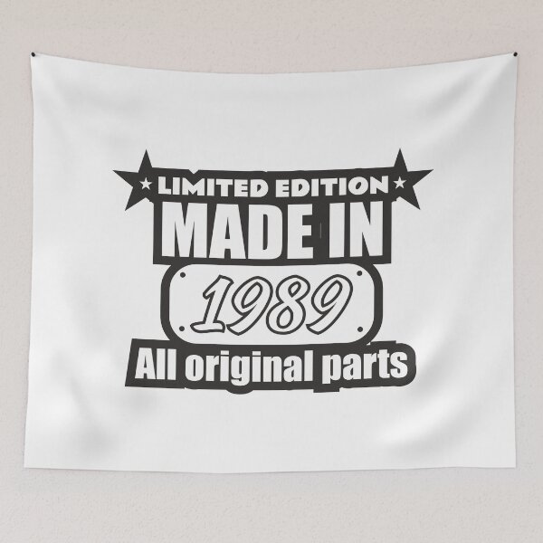 Item preview, Born 1989 limited edition designed and sold by ⭐ Tee Shirt 89 ⭐.