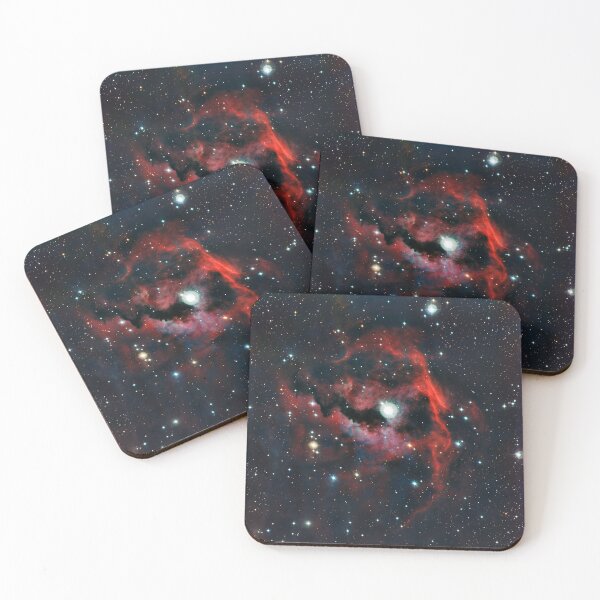 Item preview, Seagull Nebula (IC 2177) - Close-up view of the nebula's head (constellation of Monoceros) designed and sold by Raureif.