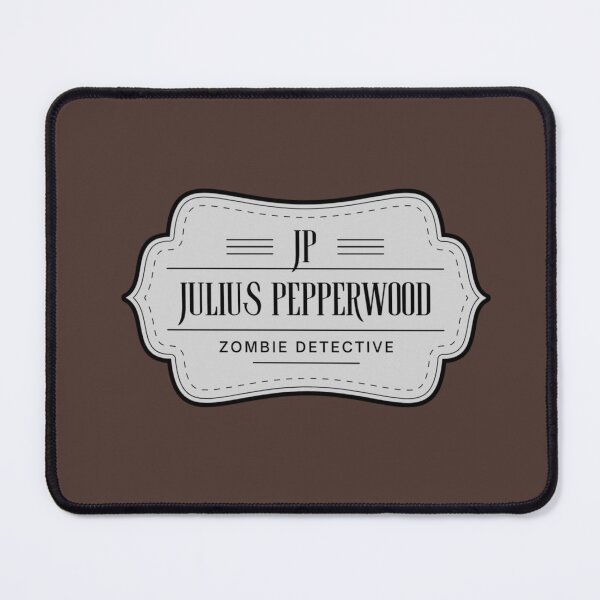 Item preview, Julius Pepperwood (ex cop ex marine zombie detective) | New Girl Inspired | Sticker DIY cosplay fandom | Heckinfarout designed and sold by Two Otters Co.