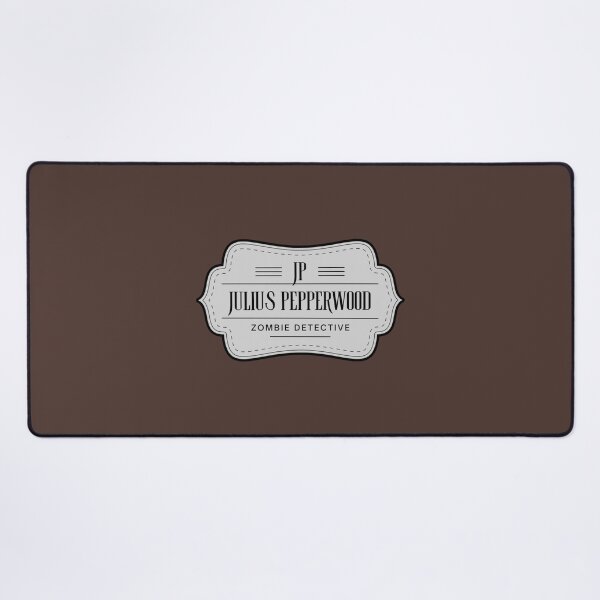 Item preview, Julius Pepperwood (ex cop ex marine zombie detective) | New Girl Inspired | Sticker DIY cosplay fandom | Heckinfarout designed and sold by Two Otters Co.