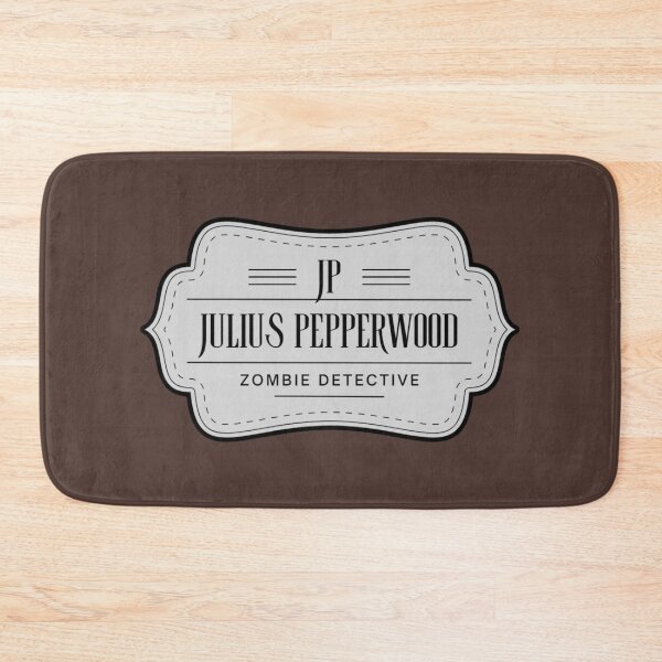 Item preview, Julius Pepperwood (ex cop ex marine zombie detective)  | New Girl Inspired | Sticker DIY cosplay fandom | Heckinfarout  designed and sold by Two Otters Co.