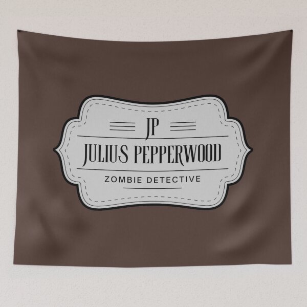 Artikelvorschau, Julius Pepperwood (ehemaliger Polizist, ehemaliger Marine-Zombie-Detektiv) | Von New Girl inspiriert | Sticker DIY Cosplay Fandom | Heckinfarout entworfen und verkauft von Two Otters Co.