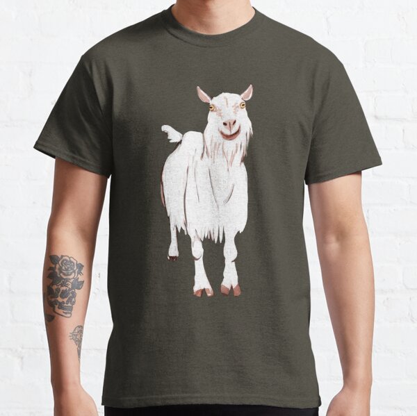 White Goat Anselmi in teal Classic T-Shirt