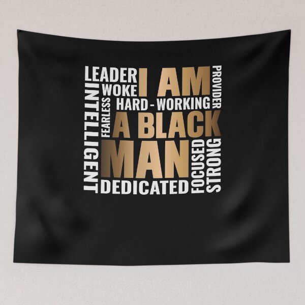 Item preview, I Am | Black Man designed and sold by Apoorv Choudhary.