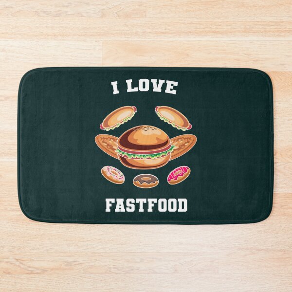 Item preview, I love fast food   designed and sold by Pzakiya.