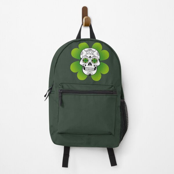 Item preview, St. Patrick's Day Irish Shamrock Shenanigans Skull designed and sold by SunfullyYours.