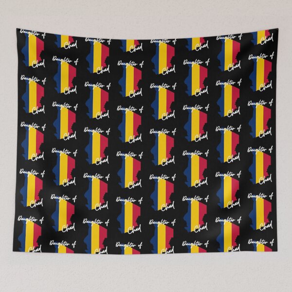 Item preview, Daughter of Chad Map Flag designed and sold by NovawayDirect.