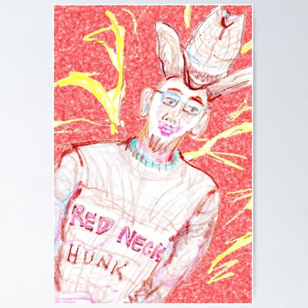 Item preview, Red Neck HUNK designed and sold by James Lewis Hamilton.