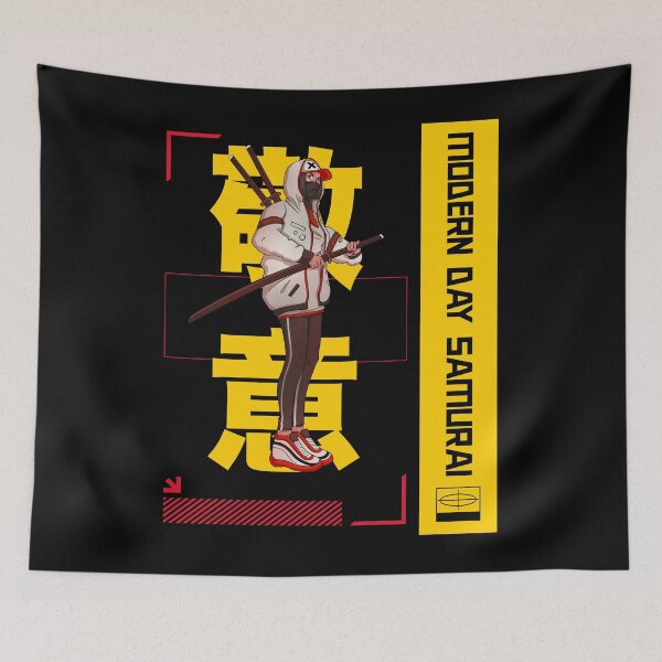 Item preview, Modern Day Samurai v3 designed and sold by HoodieNTee.