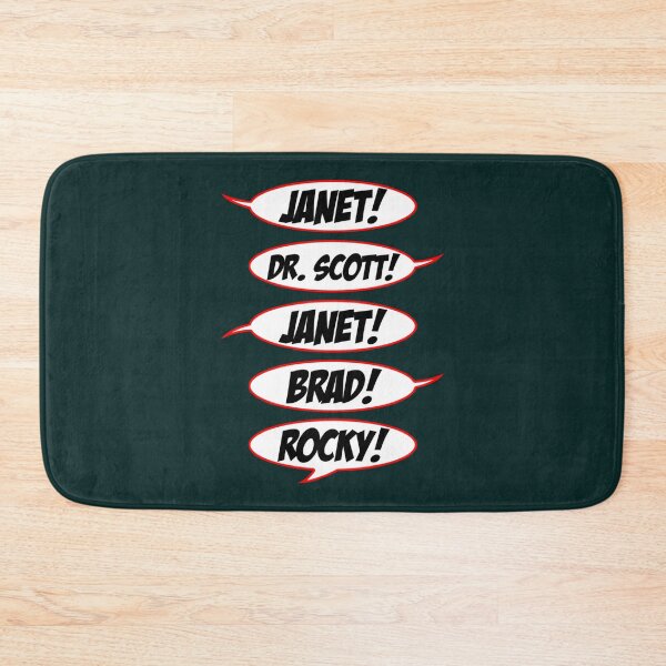 Item preview, Janet! Dr. Scott! Janet! Brad! Rocky!   designed and sold by Pzakiya.